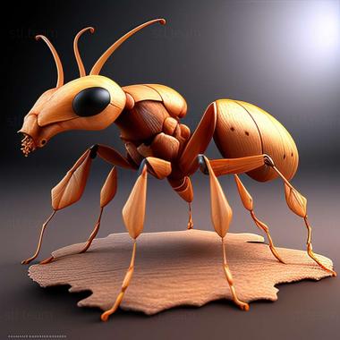 3D модель Pseudomyrmex insuavis (STL)